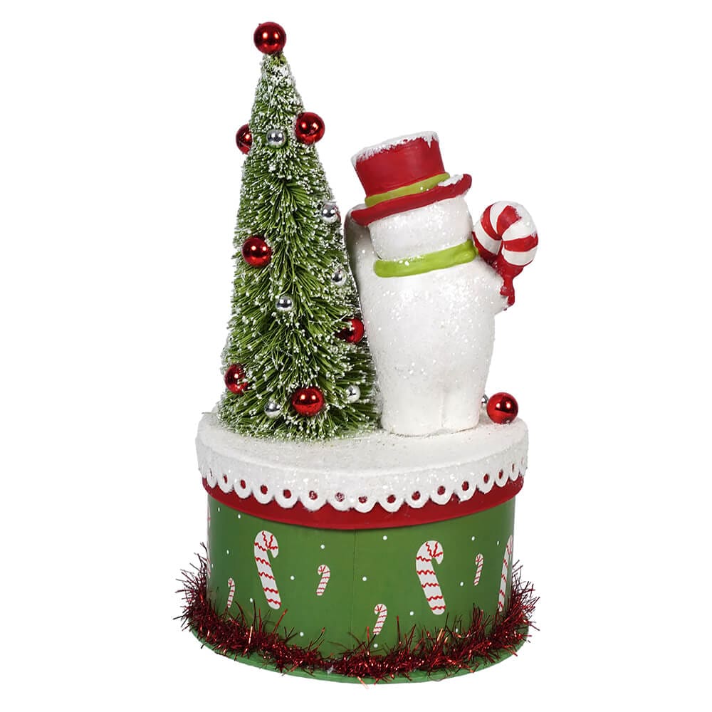 Happy Snowman On Box - Image 2