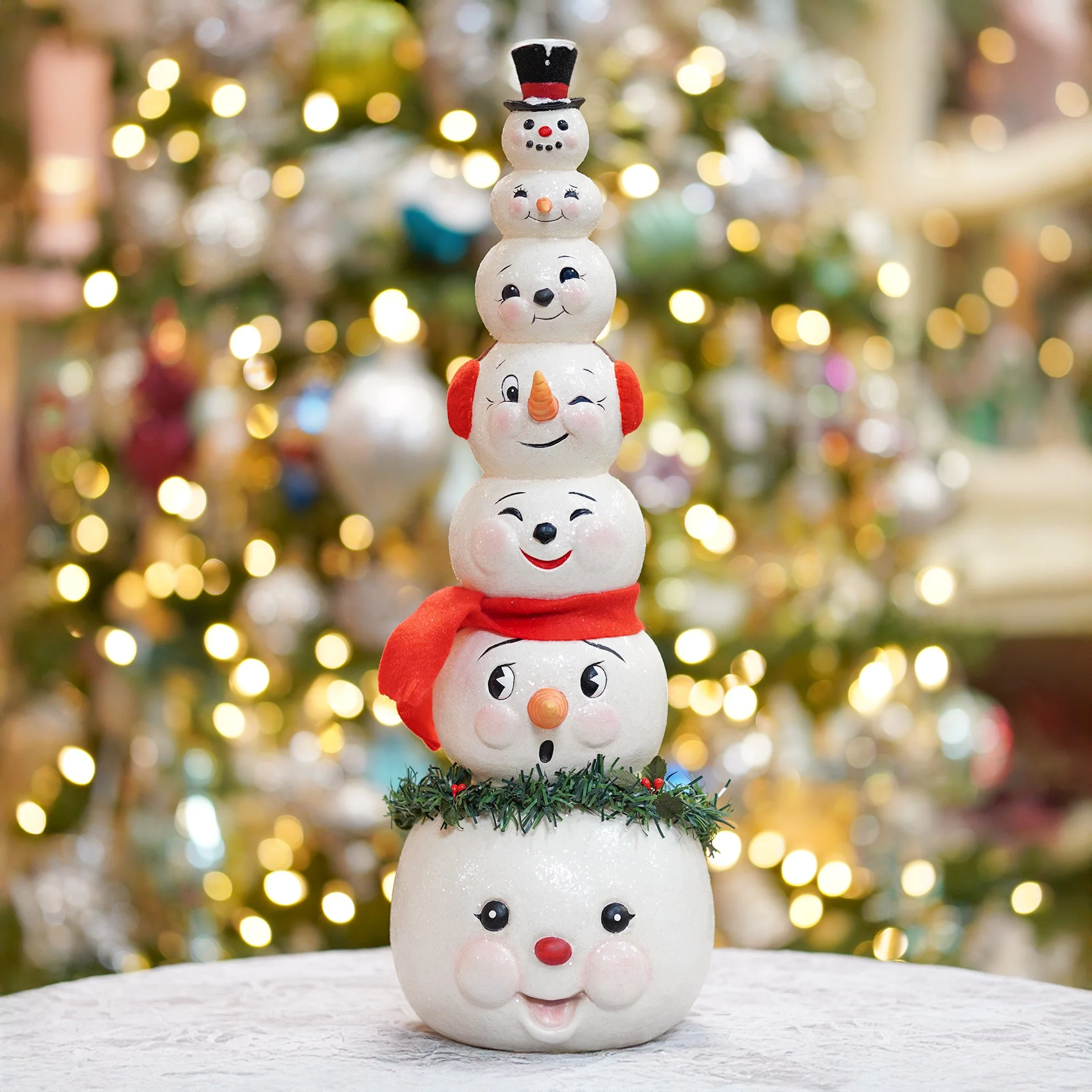 Happy Snowman Stack - Image 4