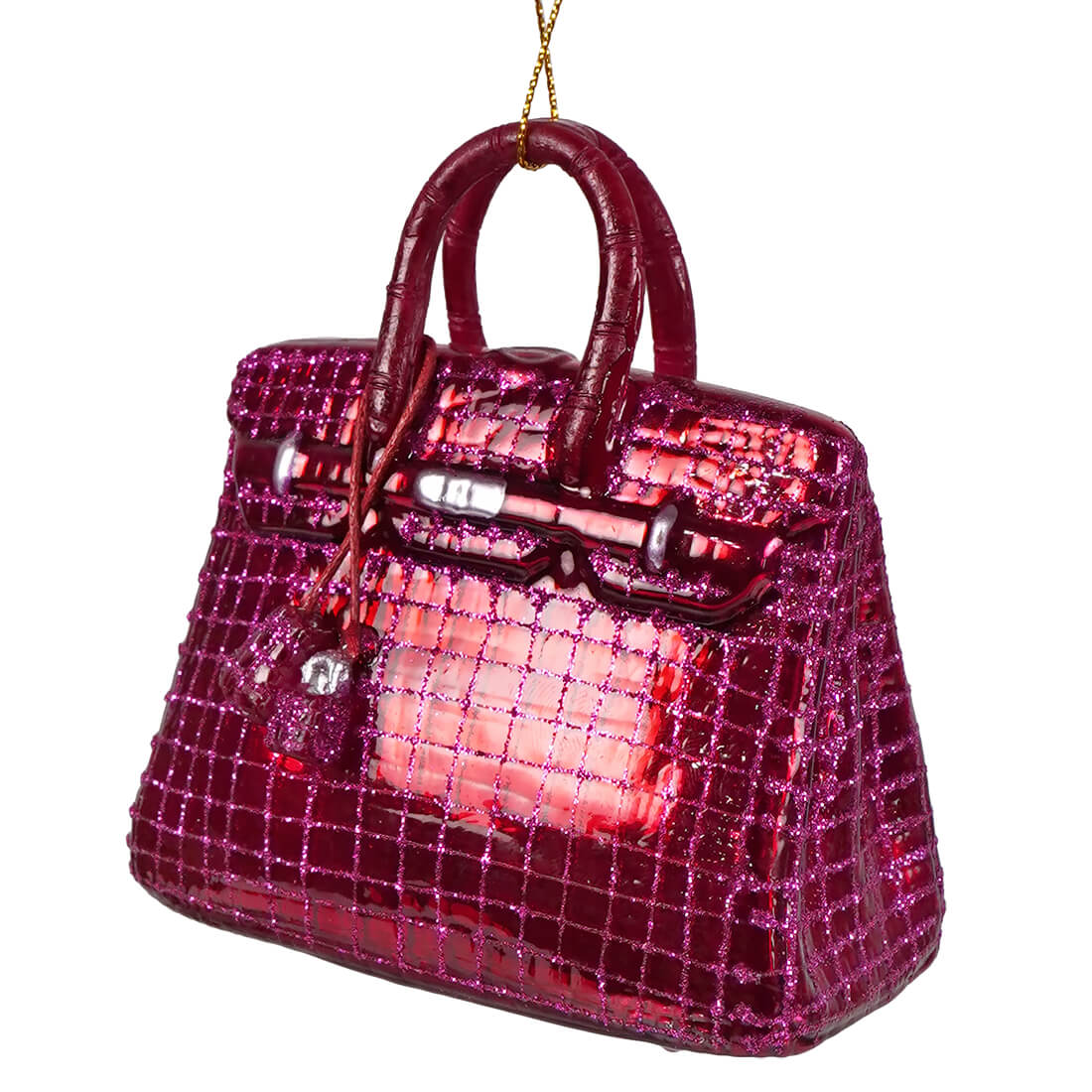Haute Handbag Glass Ornament - Image 3