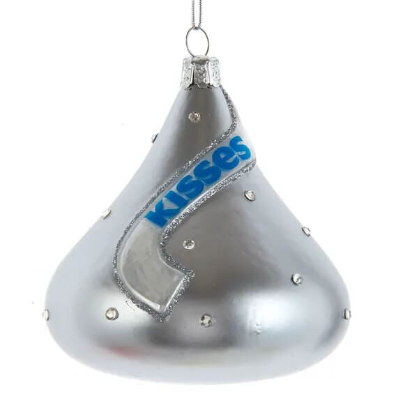 Hershey'sâ„¢ Kiss Glass Ornament