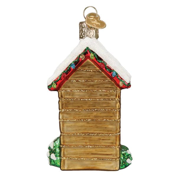 Holiday Outhouse Ornament - Image 3