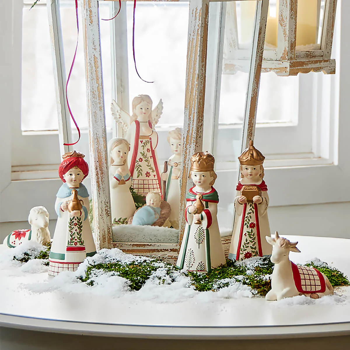 Holly Leaf Terracotta Nativity Set/9 - Image 3