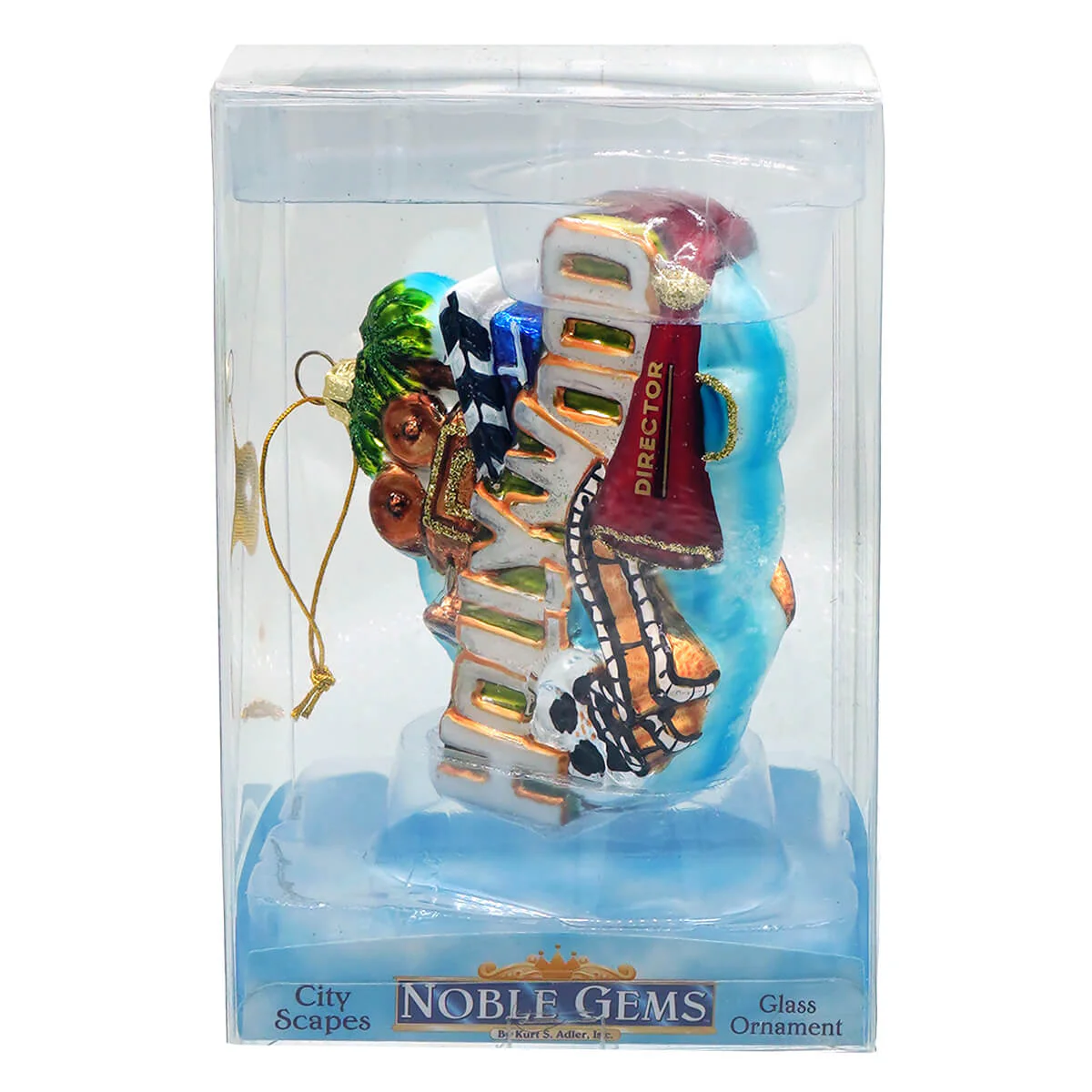 Hollywood Sign Glass Ornament - Image 3