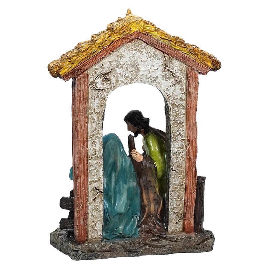 Holy Family Stable Scene With Animals - Image 3
