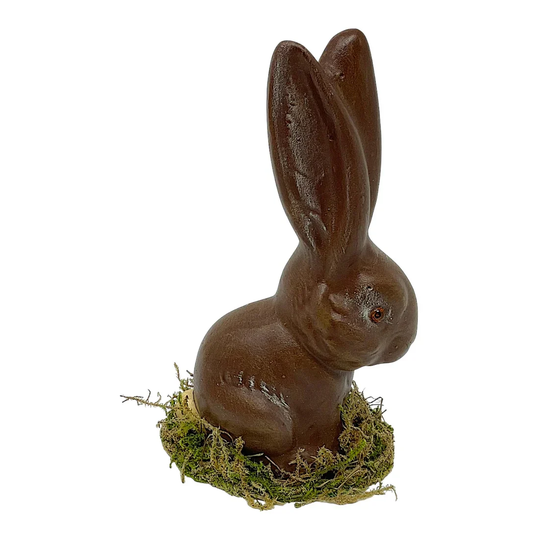Ino Schaller Brown Sitting Easter Bunny Rabbit German Paper Mache - Image 3