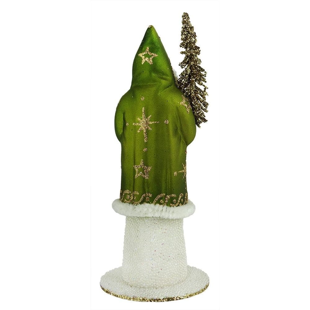 Ino Schaller Green & Gold Coat Santa - Image 2