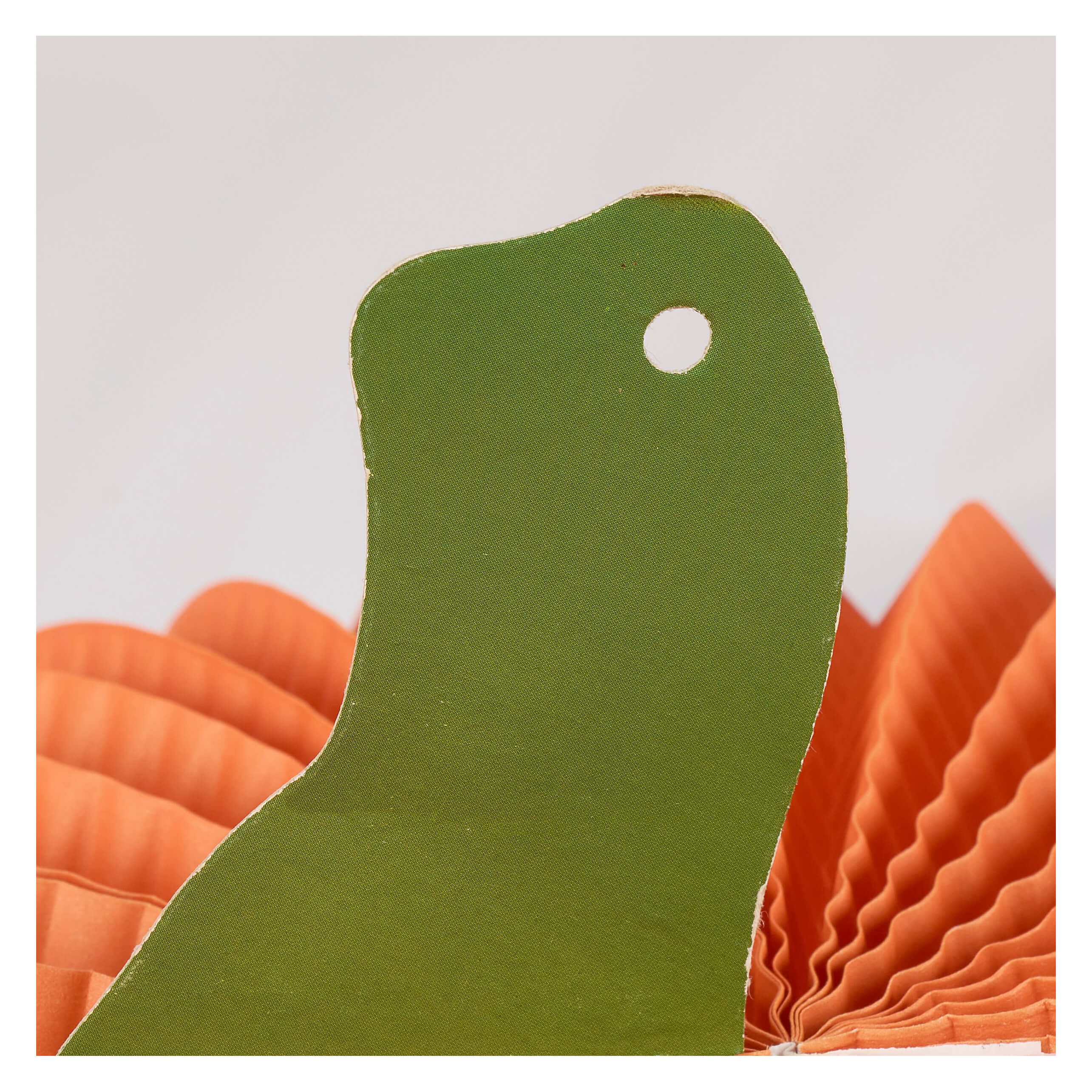 Jack-O'-Lantern Accordian Paper Decoration Set/2 - Image 2