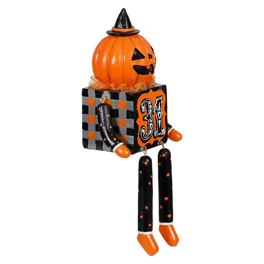 Jack O' Lantern Halloween Shelf Sitter - Image 2