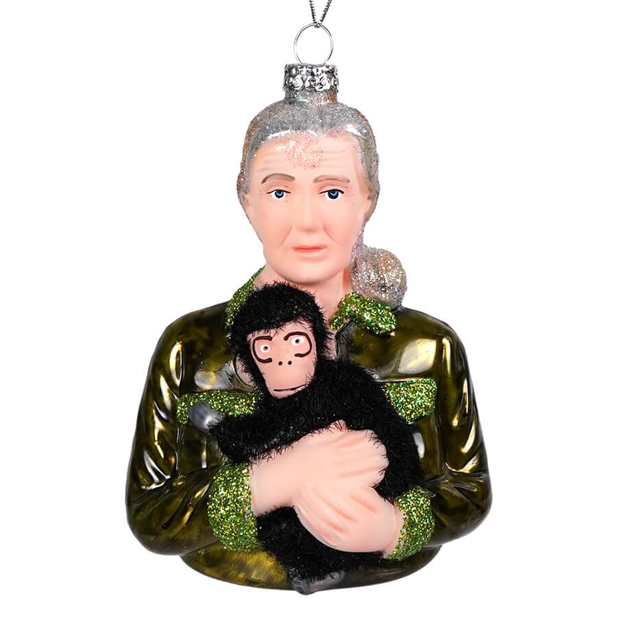 Jane Goodall Ornament