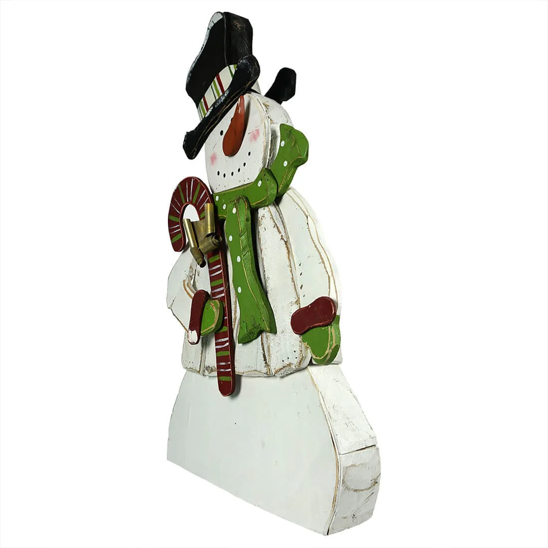 Jaunty Snowman with Candy Cane - Image 5
