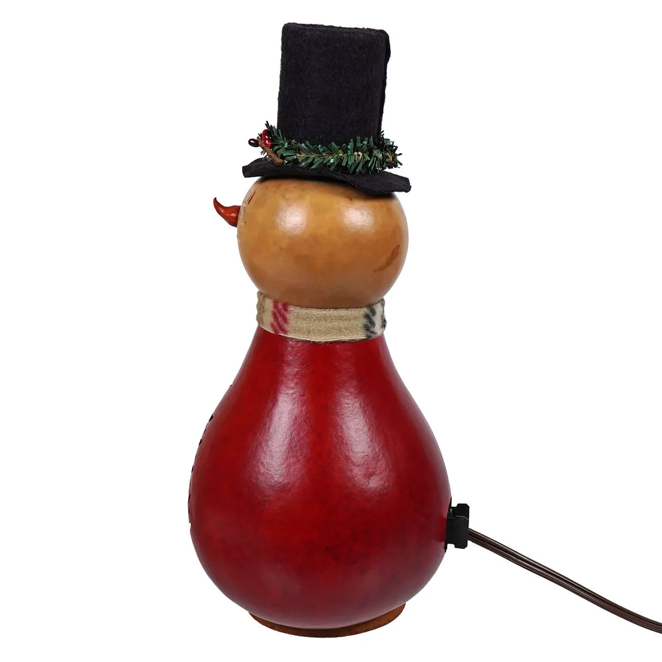 Joel - Lighted Small Christmas Tree Snowman Gourd - Image 2