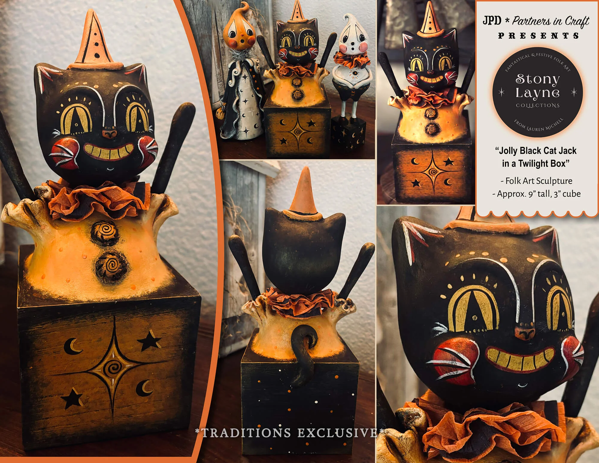 Jolly Black Cat Jack in a Twilight Box - Image 4