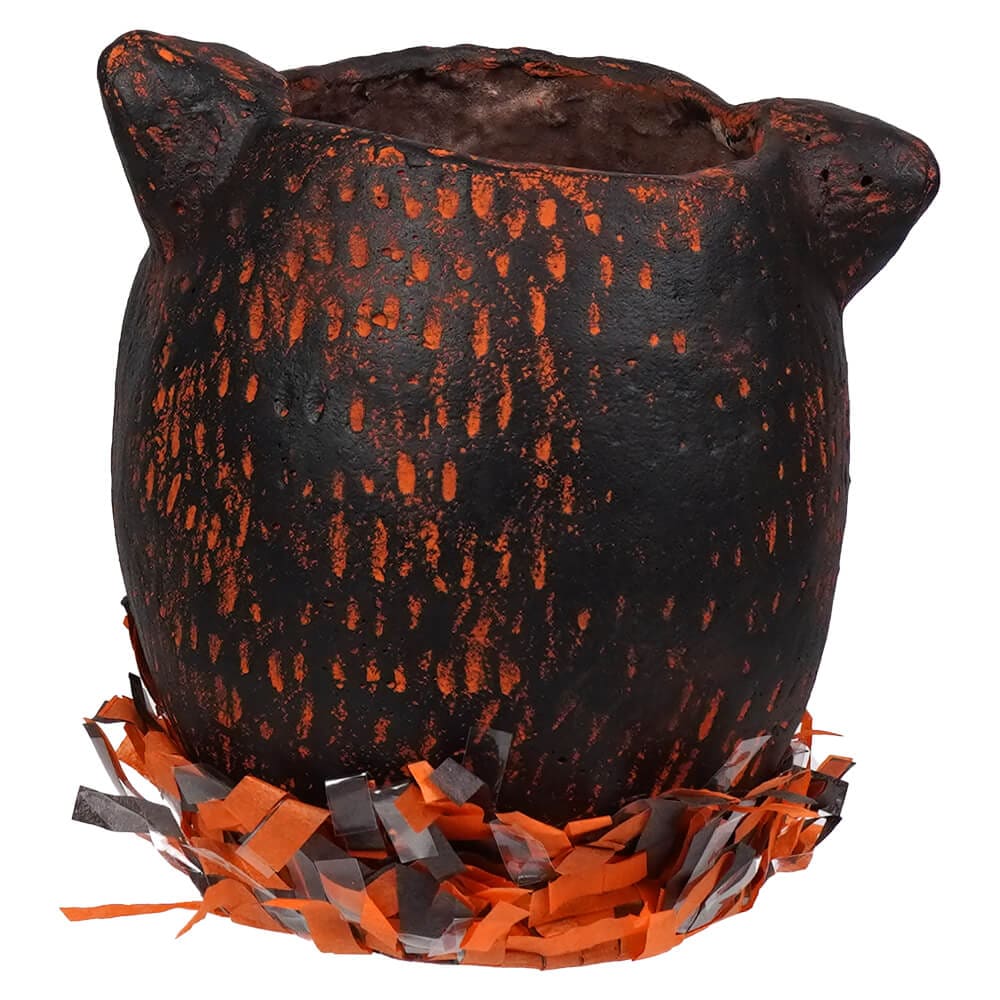 JPD Partners In Craft Surprised Orange & Black Bat Lantern - Image 3