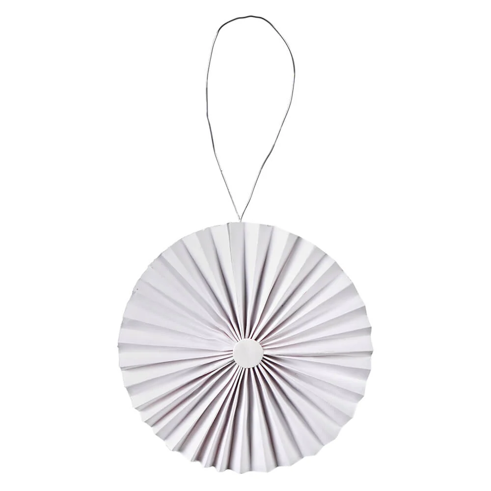 Kitschmas Rosette Ornaments Set/4 - Image 2