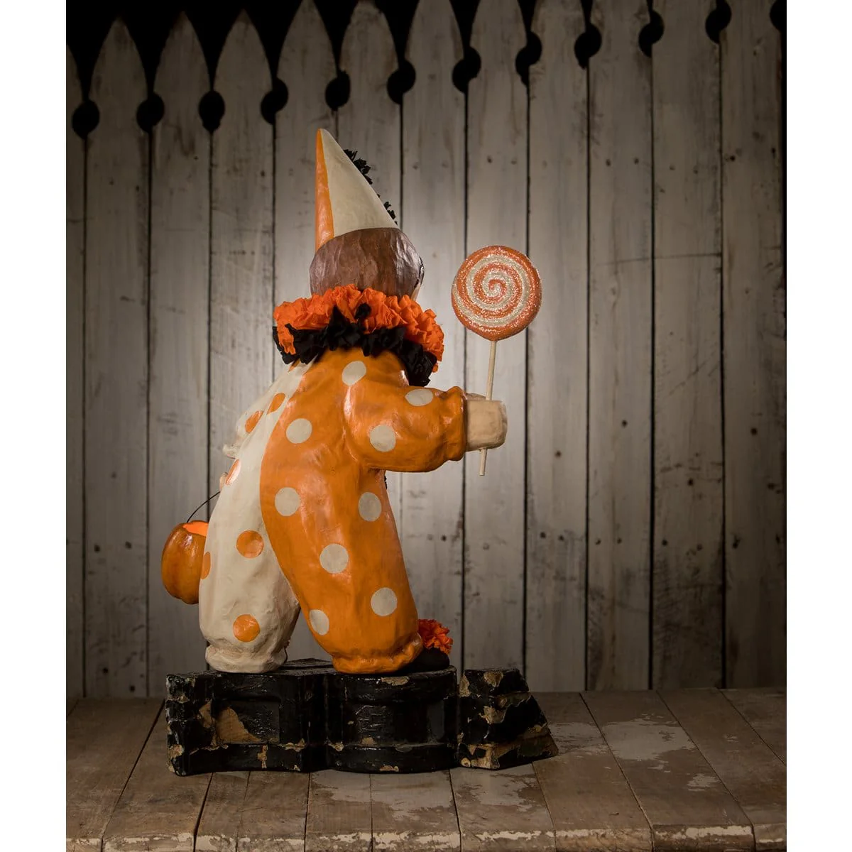 Large Halloween Masquerade Clown Boy - Image 6