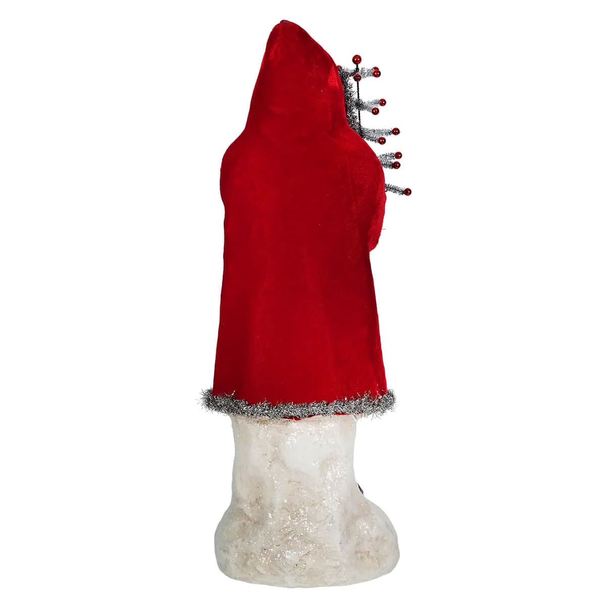 Large Red Velvet Coat Belsnickle - Image 3