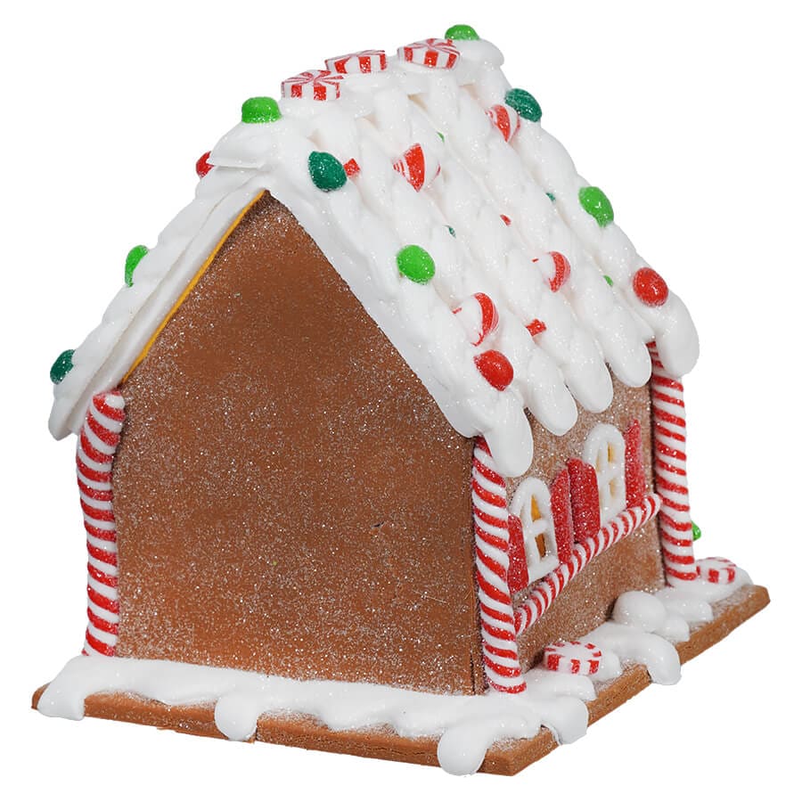 LED Gingerbread House With Gingerbread Man Table Piece - Image 2