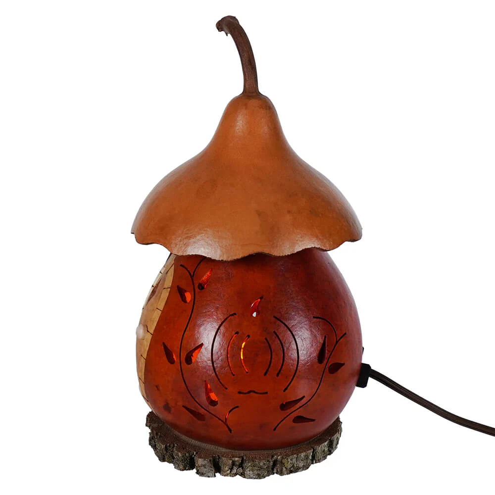Lighted Harvest Cottage Gourd - Image 3