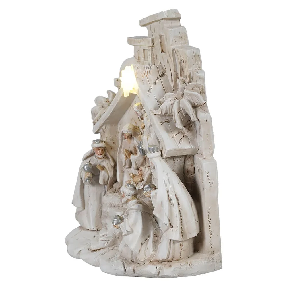 Lighted Star Nativity Scene - Image 2