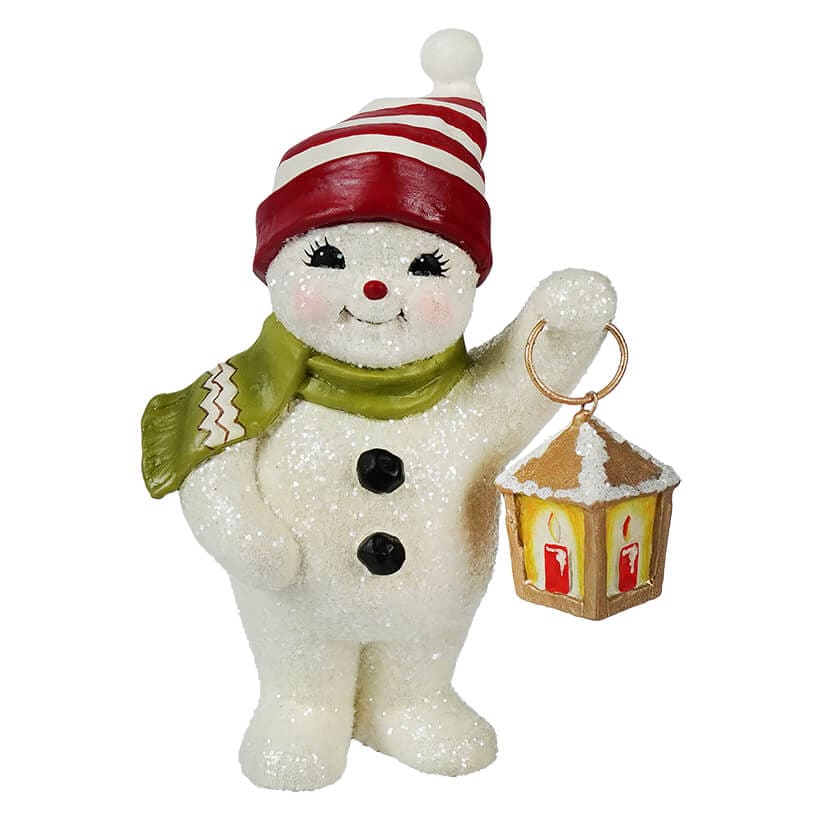 Lighting The Way Snowman