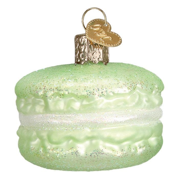 Lime Green Macaron Ornament