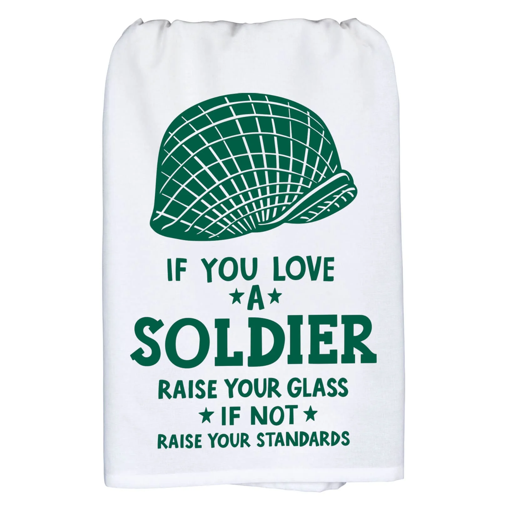 Love A Soldier Dish Towel