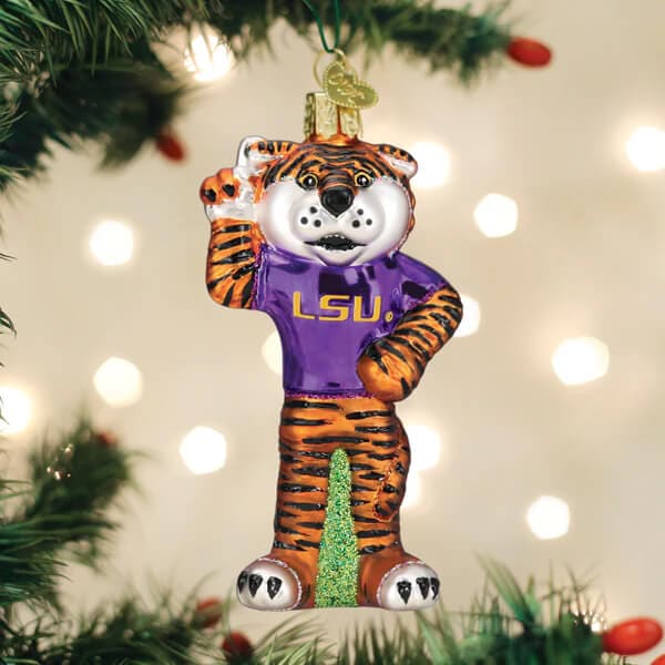 LSU Mike The Tiger Ornament - Image 4