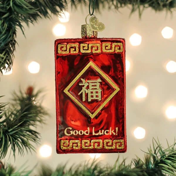 Lucky Red Envelope Ornament - Image 3