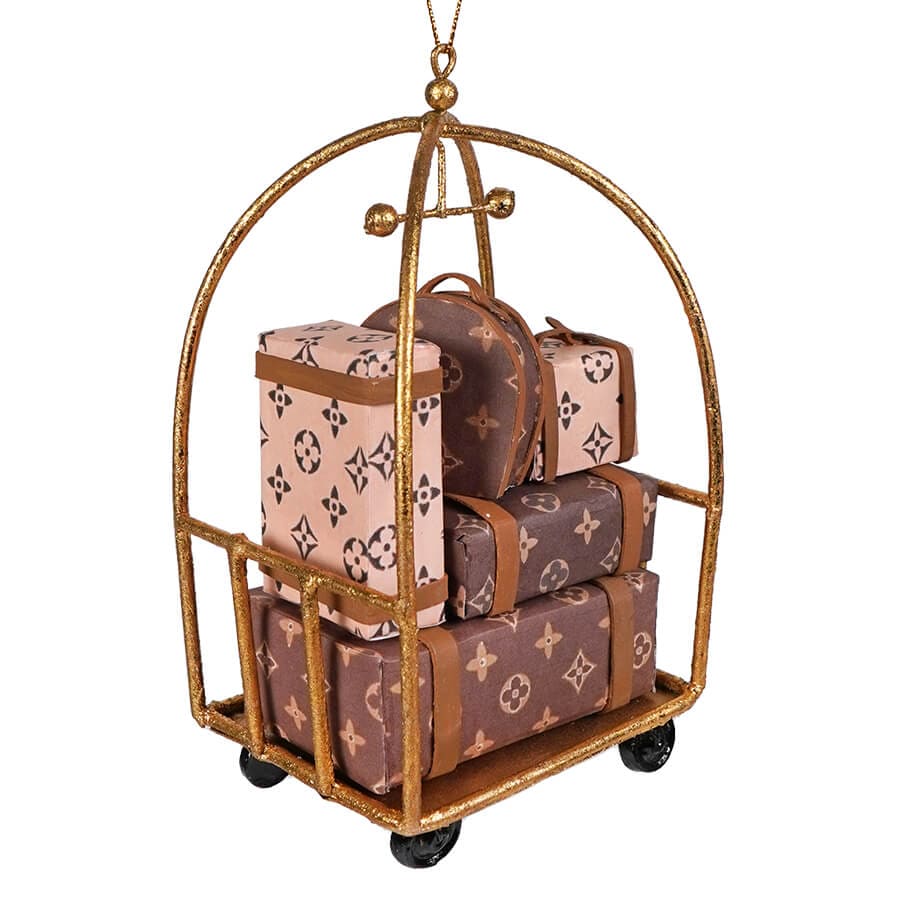 Luxury Hotel Luggage Ornament - Image 2