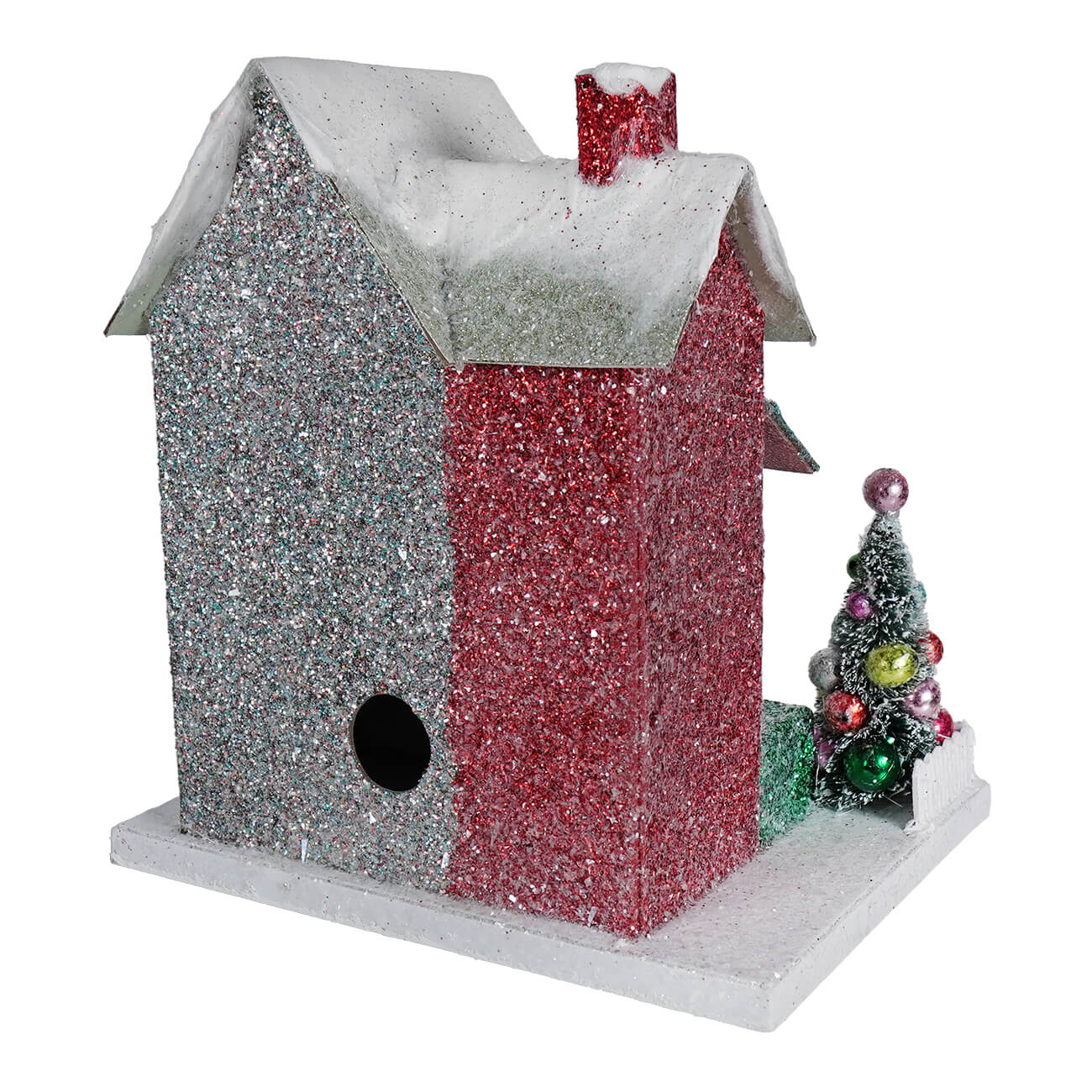 Merry & Bright Glitter Cottage - Image 3