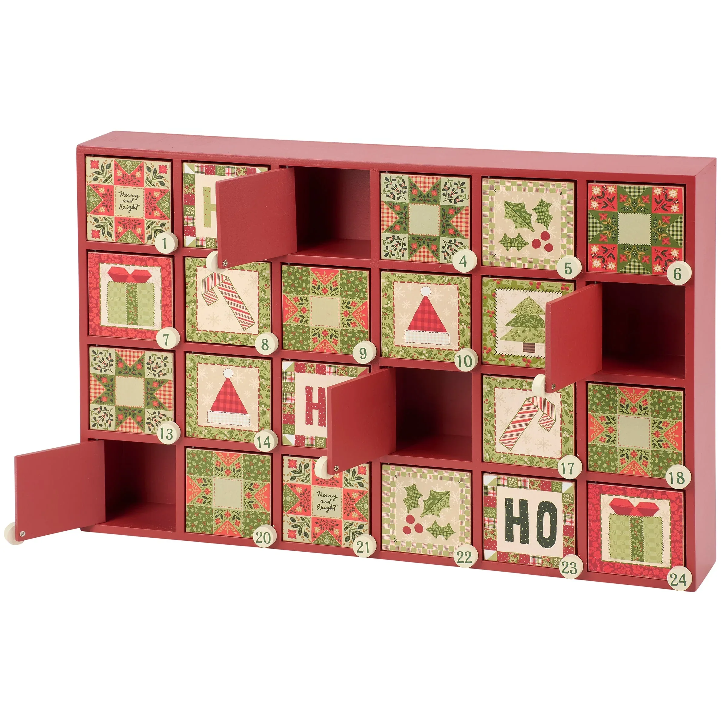 Christmas Quilt Countdown Box - Image 3