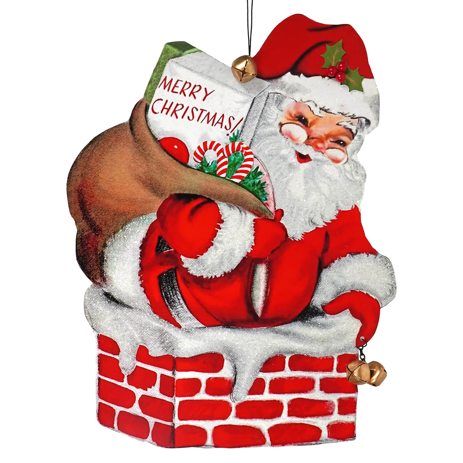 Merry Christmas Santa Sign