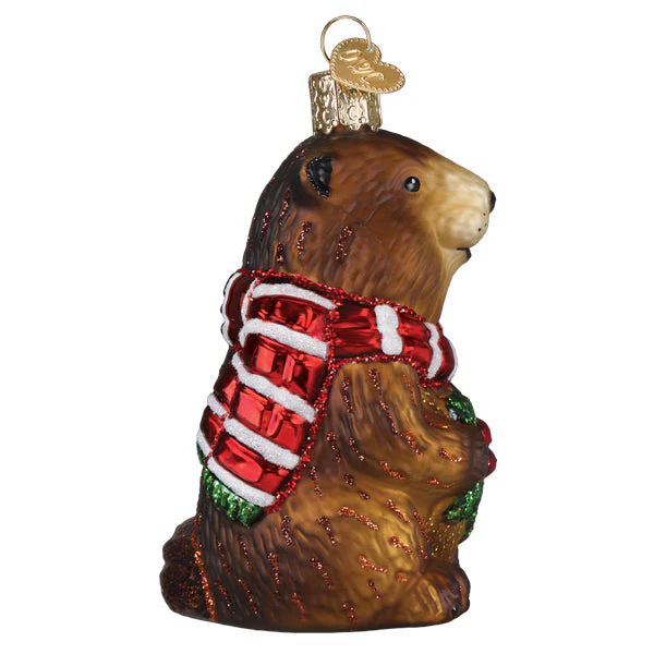 Merry Marmot Ornament - Image 2