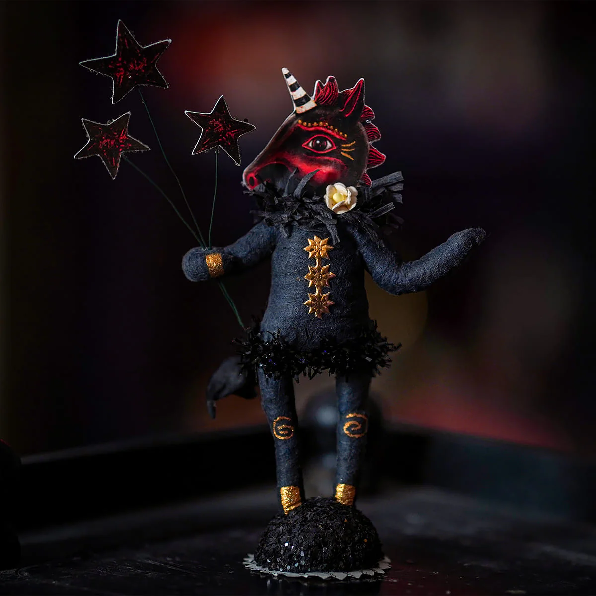 Midnight Unicorn Figure- In Partnership With Johanna Parker - Image 3