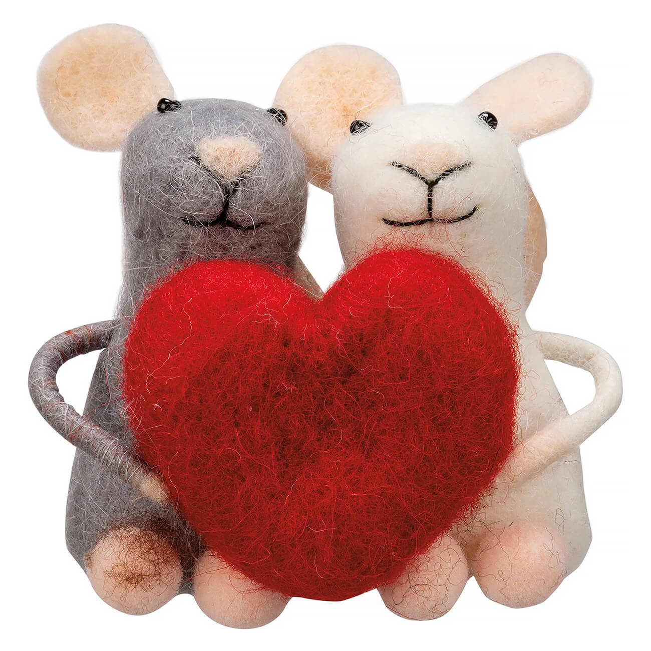 Mouse Couple Critter Ornament