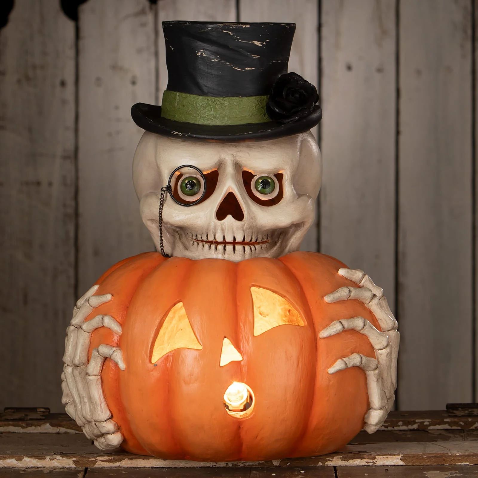 Mr. Skully With Pumpkin - Image 4