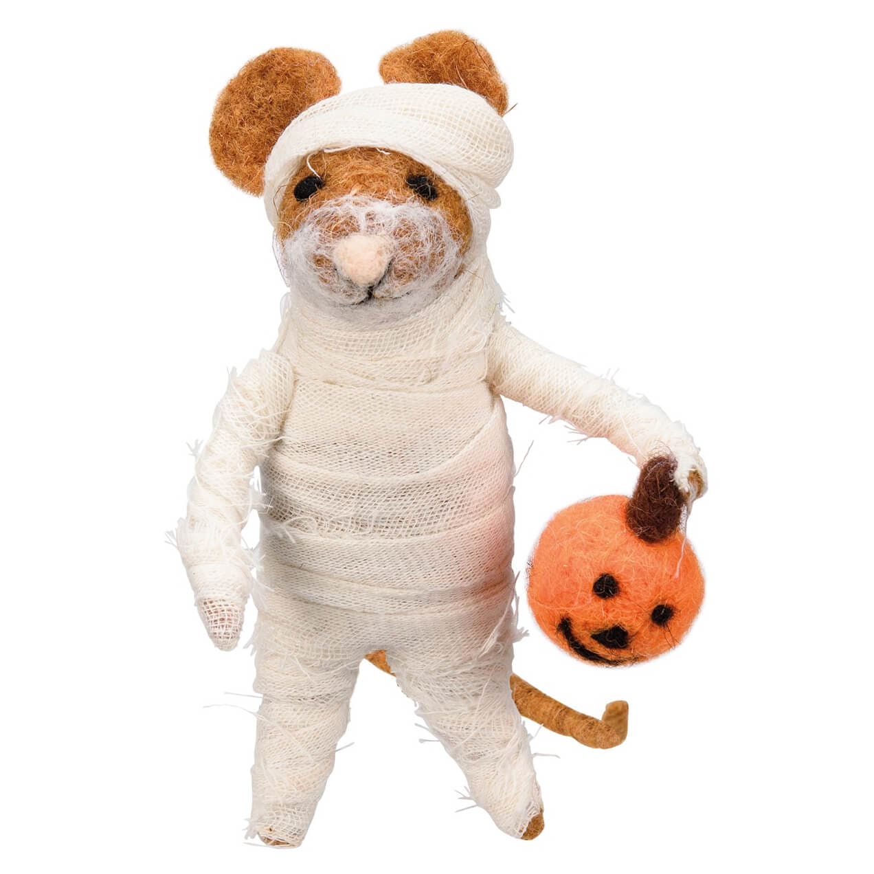 Mummy Mouse Critter Ornament