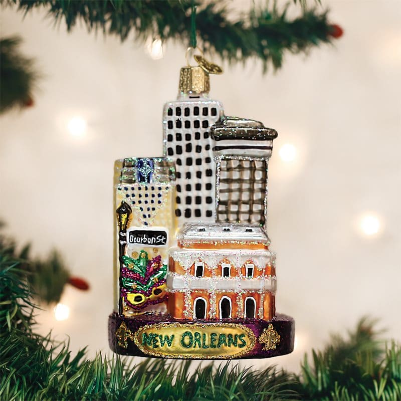 New Orleans City Skyline Ornament - Image 4