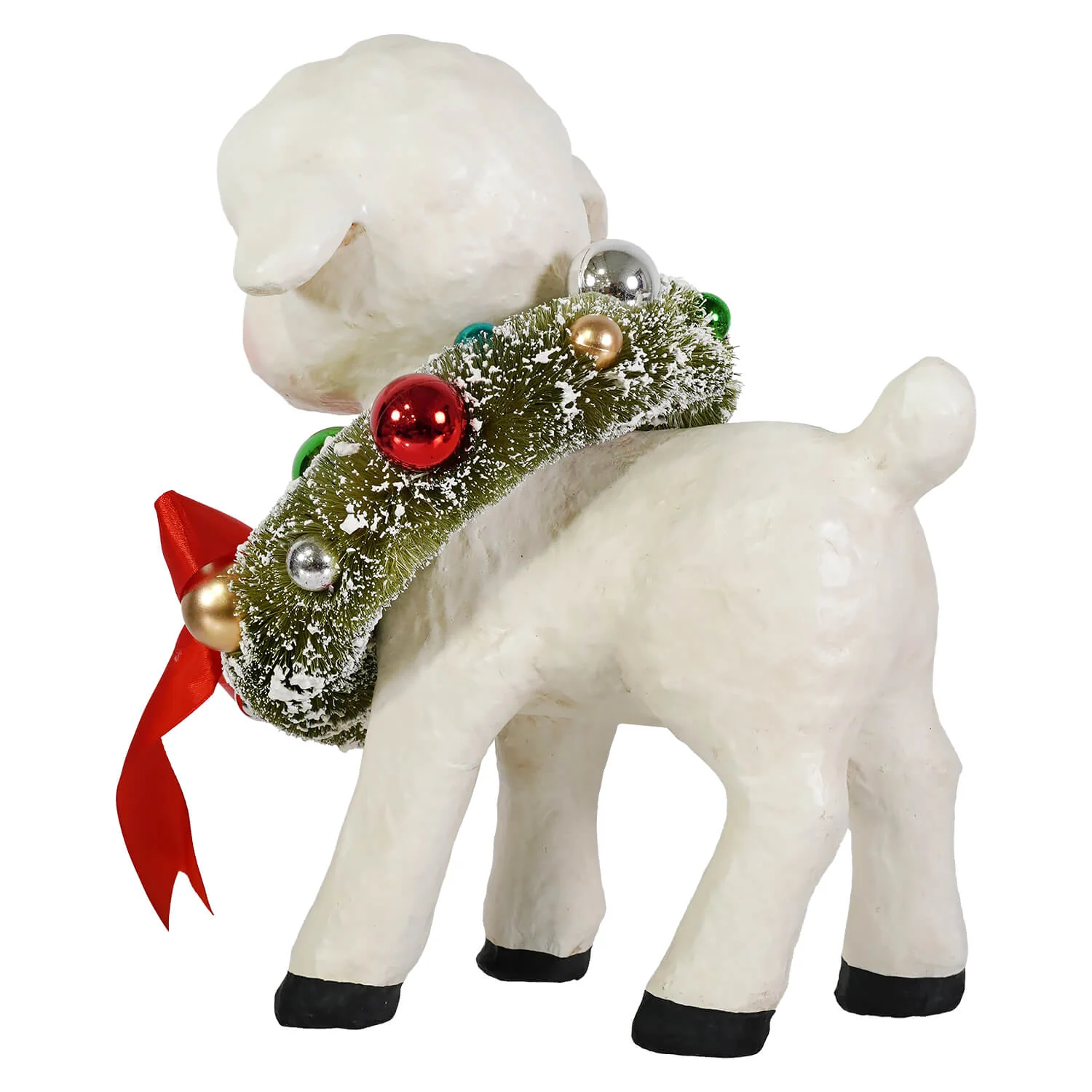 Noelle Lamb With Wreath - Image 3