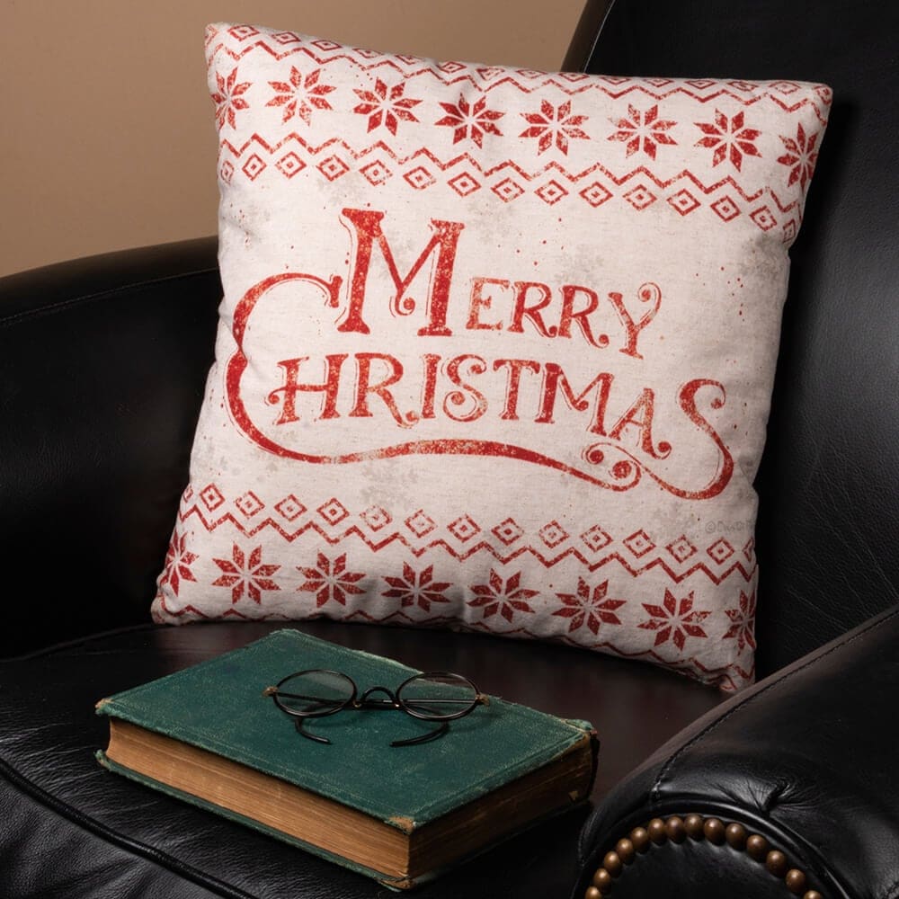 Nordic Merry Christmas Pillow - Image 2