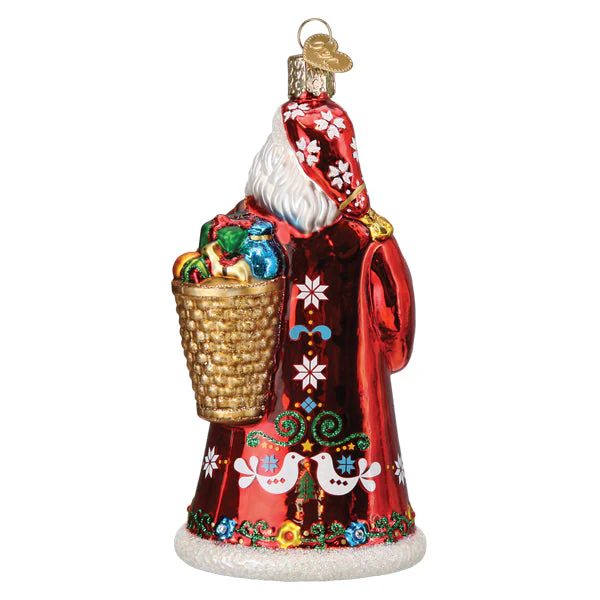 Norwegian Santa Ornament - Image 3