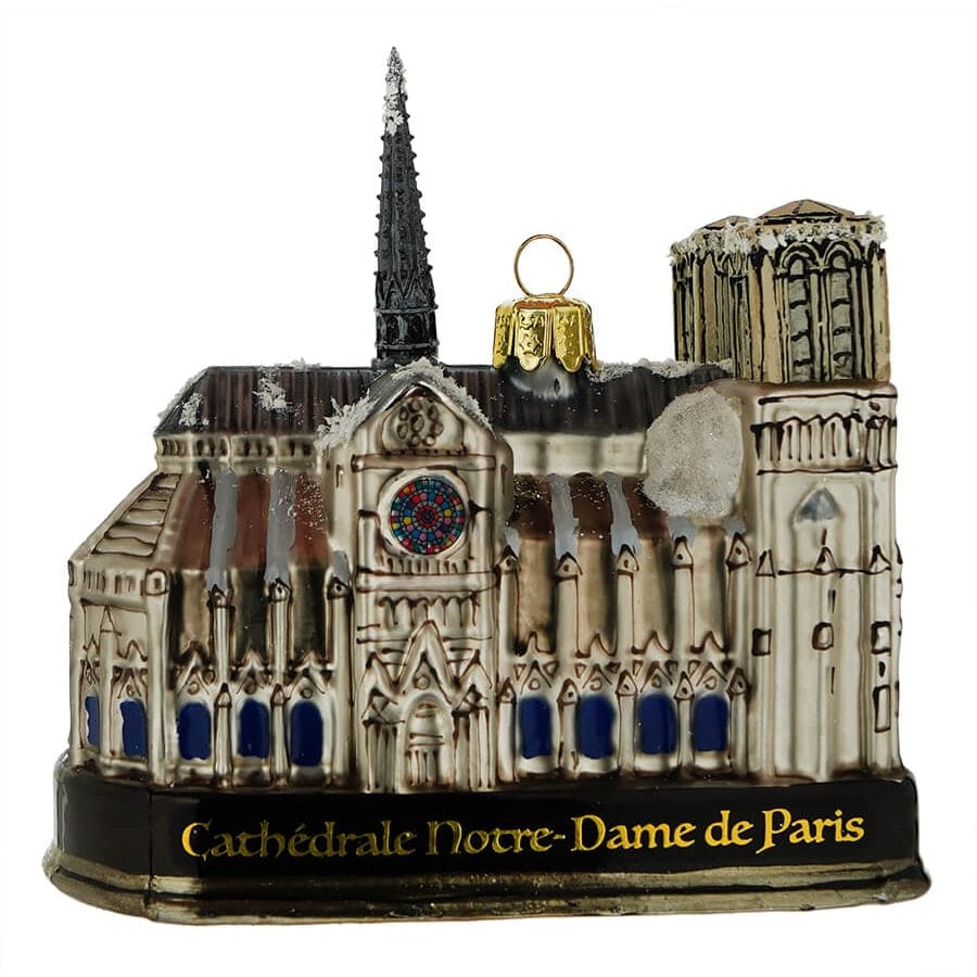 Notre-Dame Cathedral Glass Ornament