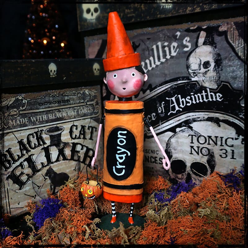 Orange Crayon - Image 2