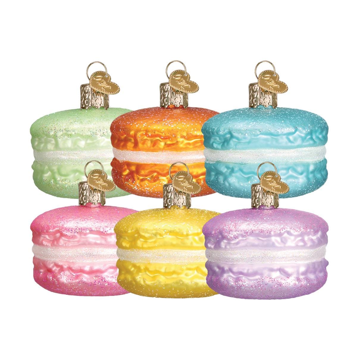 Orange Macaron Ornament - Image 2