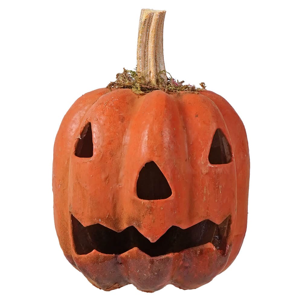 Orange Pumpkin Jack-O'-Lantern