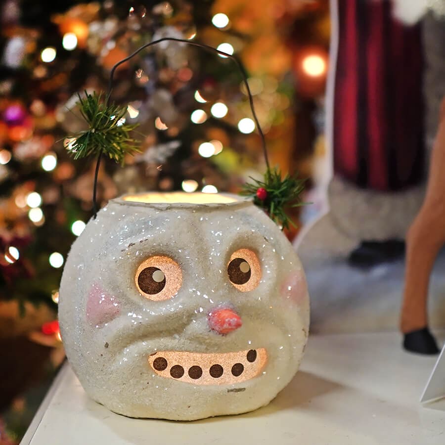 Original Lighted Snowman Bucket - Image 4