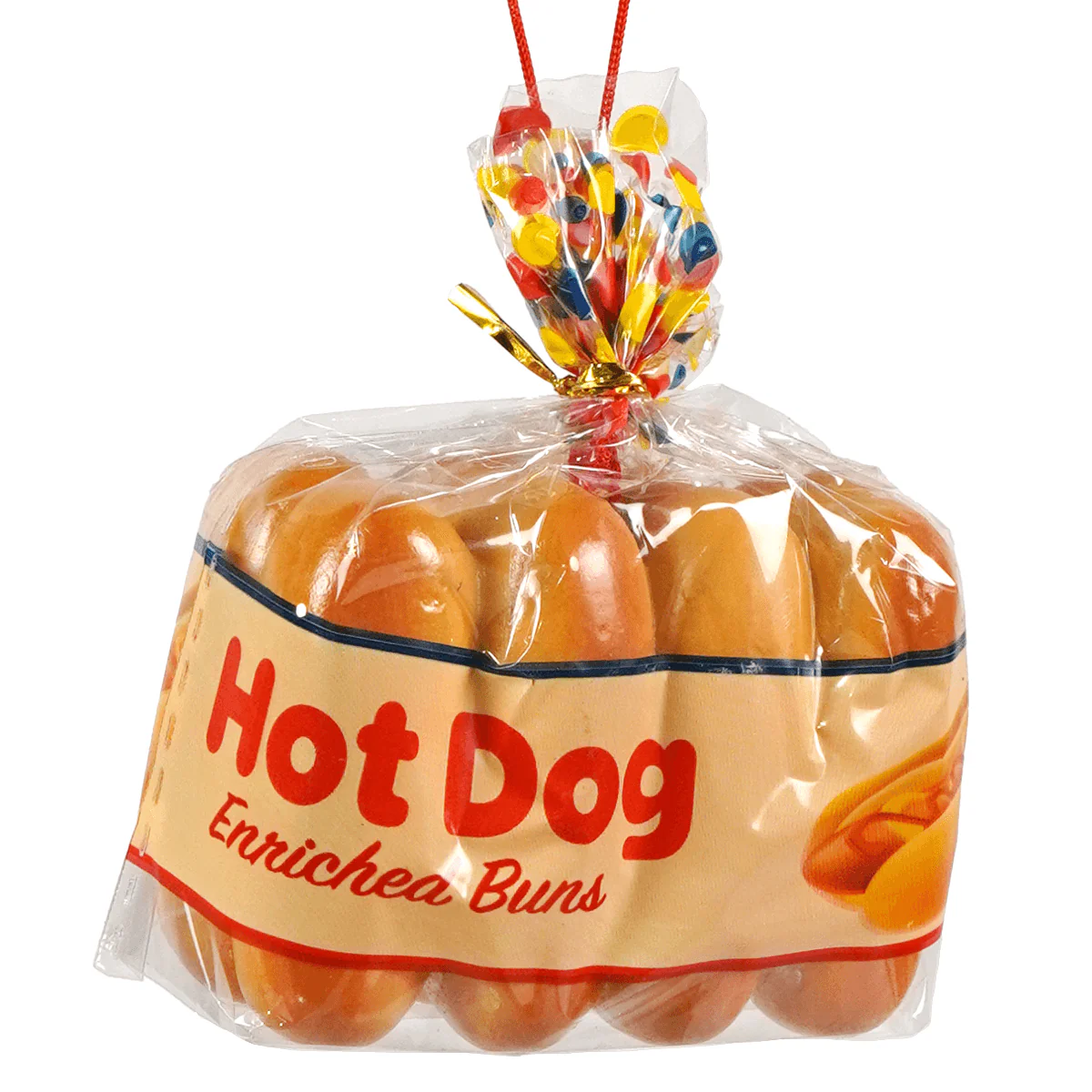 Packaged Hot Dog Enriched Buns Ornament