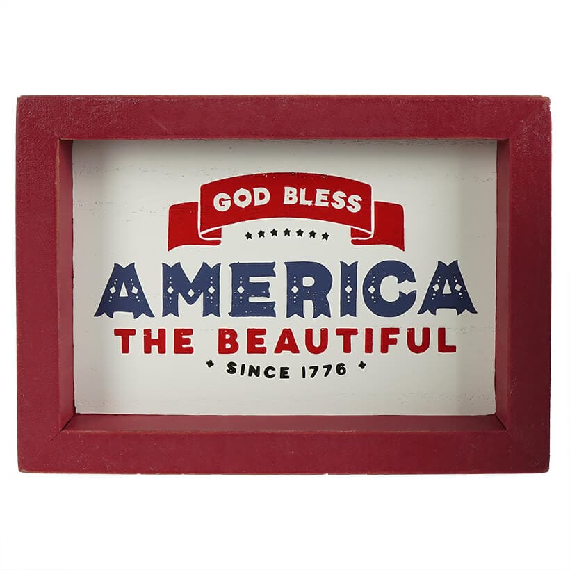 Patriotic Frame Decor Set/3 - Image 3