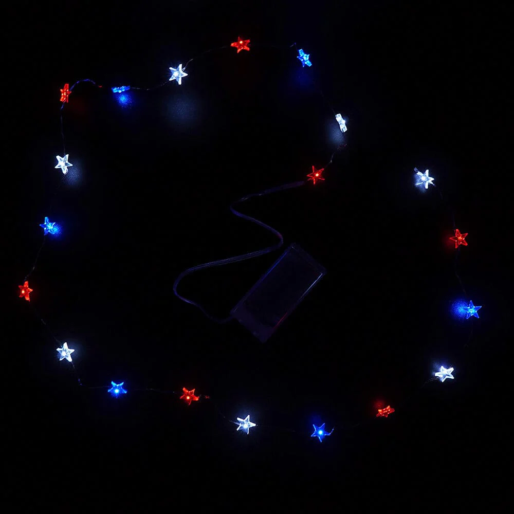 Patriotic Star Light Strings - Image 3