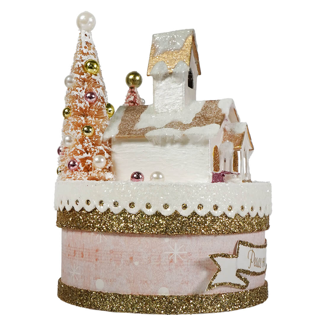 Peace on Earth Church on Box - Image 3